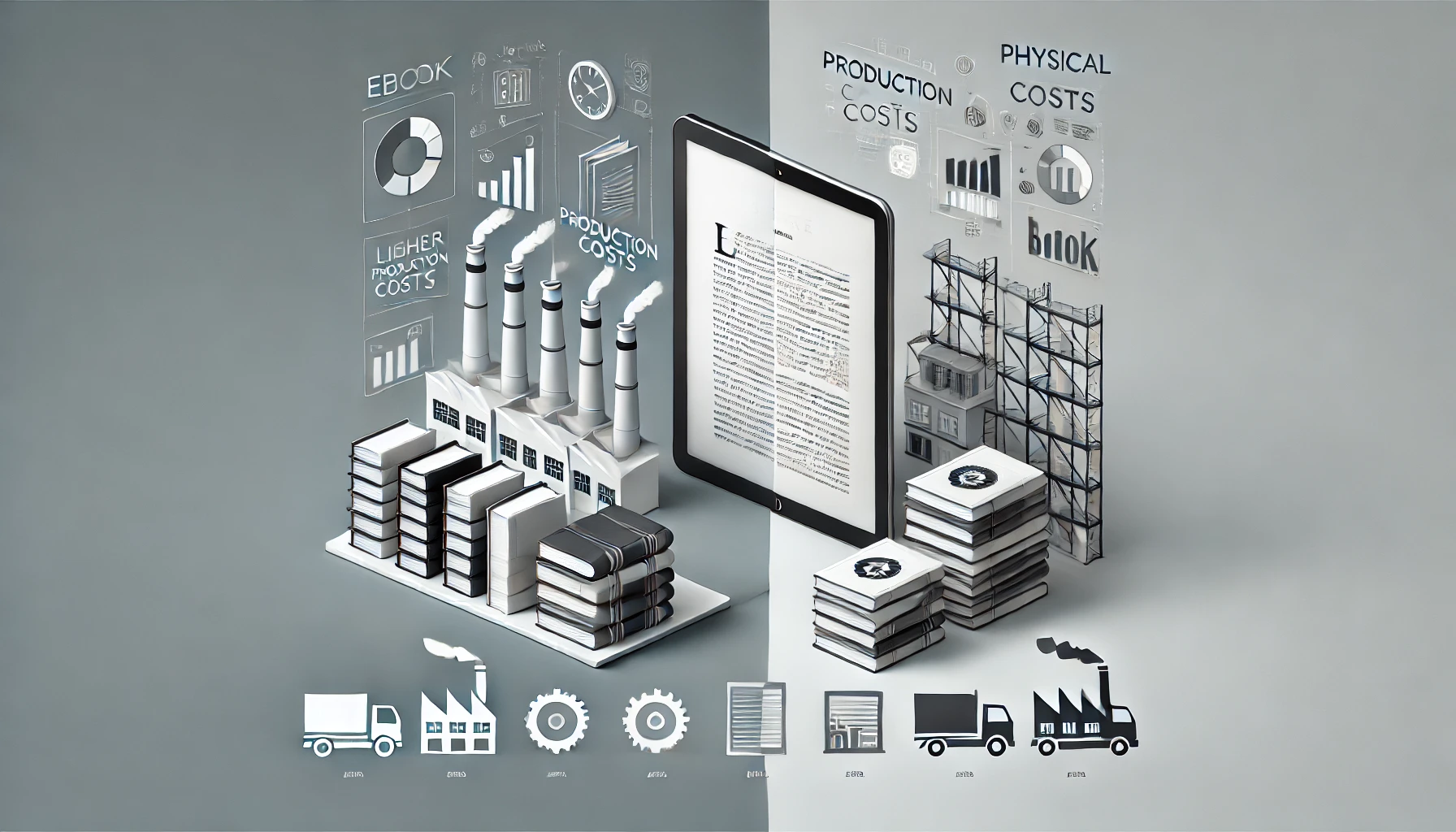 Ebook vs Physical Book Production Costs