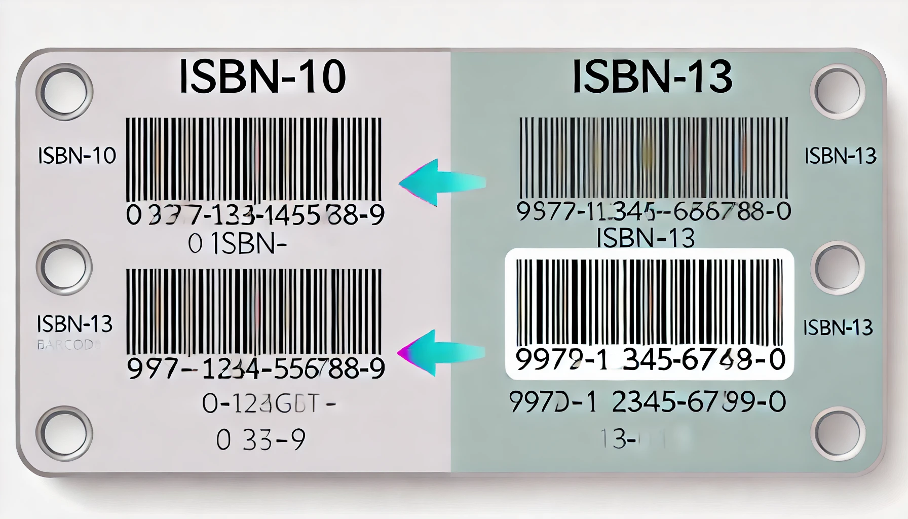 ISBN 10 vs ISBN 13